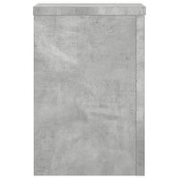 vidaXL Supporti per Piante 2 pz Grigio 20x20x30 cm Legno Multistrato