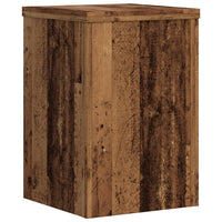 Supporti per Piante 2 pz Legno 20x20x30 cm Legno Multistrato