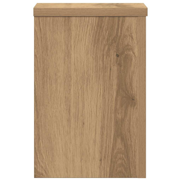 Supporti per Piante 2 pz Rovere 20x20x30 cm in Multistrato 852905