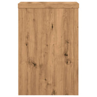 Supporti per Piante 2 pz Rovere 20x20x30 cm in Multistrato