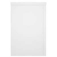 Supporti per Piante 2 pz Bianchi 25x25x35 cm Legno Multistrato