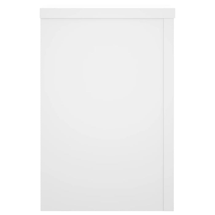 Supporti per Piante 2 pz Bianchi 25x25x35 cm Legno Multistrato