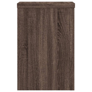 Supporti per Piante 2 pz Marrone 25x25x35 cm Legno Multistrato