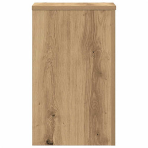 Supporti per Piante 2 pz Rovere 30x30x50 cm in Multistrato 852923