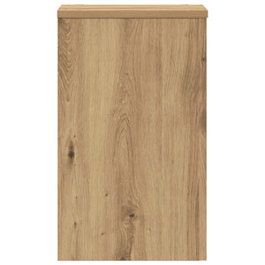 vidaXL Supporti per Piante 2 pz Rovere 30x30x50 cm in Multistrato