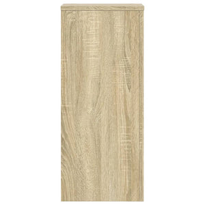 Supporti per Piante 2 pz Rovere 30x30x70 cm in Multistrato