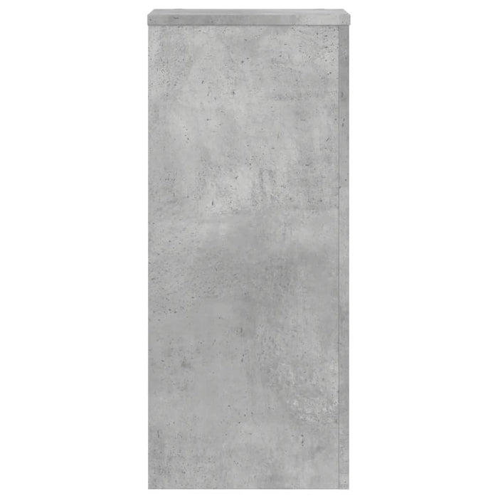 Supporti per Piante 2 pz Grigio 30x30x70 cm Legno Multistrato