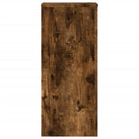 Supporti per Piante 2 pz Rovere 30x30x70 cm Legno Multistrato 852928