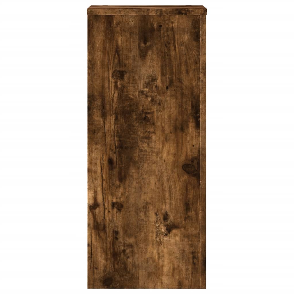 Portavasi per piante set di 2 portafiori in legno ingegnerizzato marrone 02_0045303