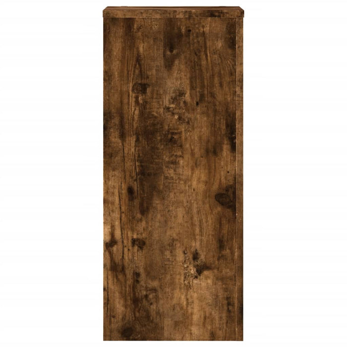 Portavasi per piante set di 2 portafiori in legno ingegnerizzato marrone 02_0045303