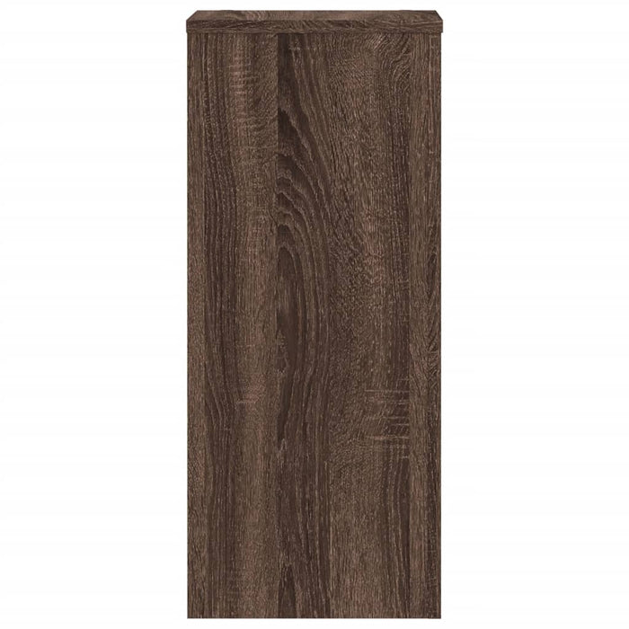 Supporti per Piante 2 pz Marrone 30x30x70 cm Legno Multistrato