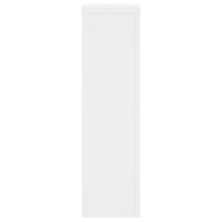 Supporti per Piante 2 pz Bianchi 17x17x60 cm Legno Multistrato