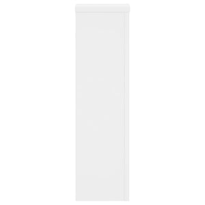 Supporti per Piante 2 pz Bianchi 17x17x60 cm Legno Multistrato