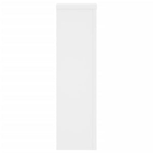 Supporti per Piante 2 pz Bianchi 17x17x60 cm Legno Multistrato