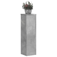 Supporti per Piante 2 pz Grigio 17x17x60 cm Legno Multistrato 852936