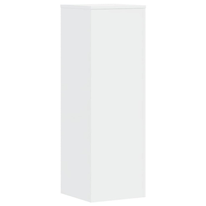 Supporto per Piante Bianco 33x33x100 cm in Truciolato