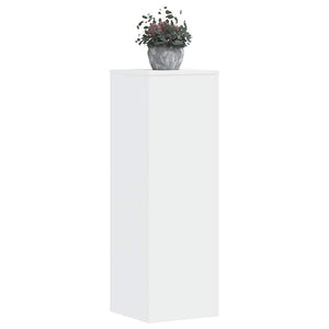 Supporto per Piante Bianco 33x33x100 cm in Truciolato