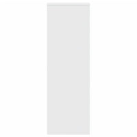 Supporto per Piante Bianco 33x33x100 cm in Truciolato 852951
