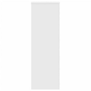 Supporto per Piante Bianco 33x33x100 cm in Truciolato