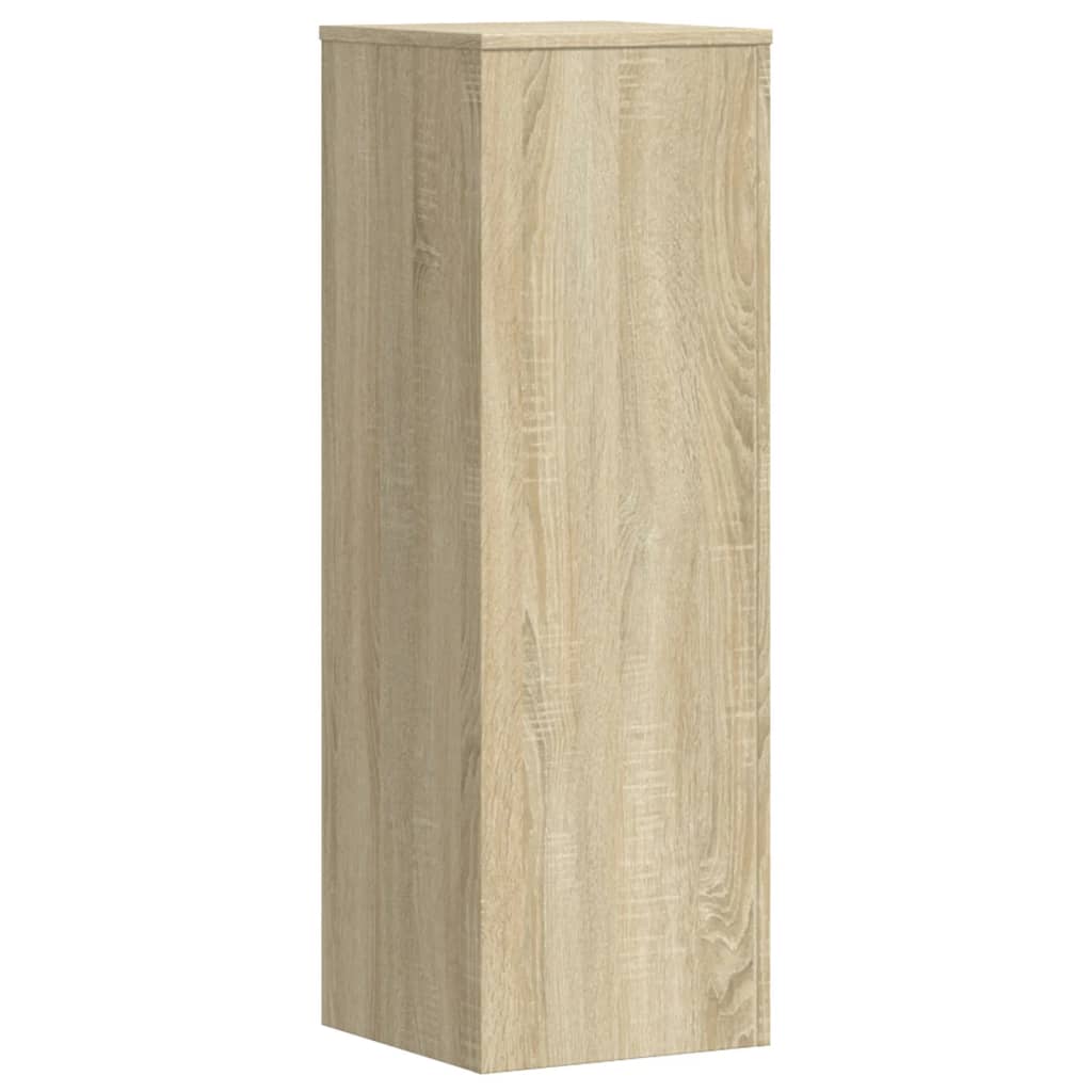 Supporto per Piante Rovere Sonoma 33x33x100cm Legno Multistrato