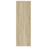 Supporto per Piante Rovere Sonoma 33x33x100cm Legno Multistrato
