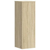 Supporto per Piante Rovere Sonoma 33x33x100cm Legno Multistrato