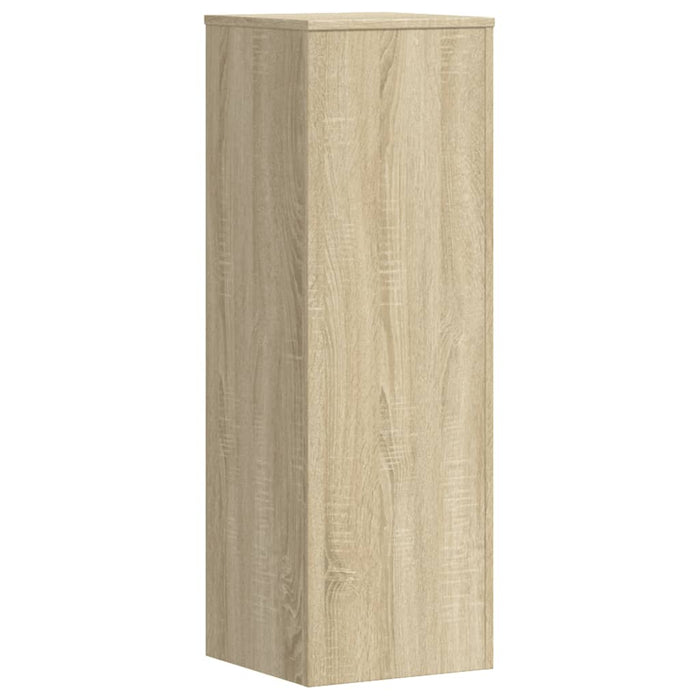 Supporto per Piante Rovere Sonoma 33x33x100cm Legno Multistrato