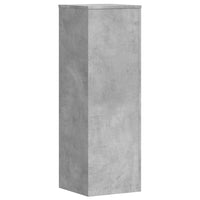 Portavaso per fiori 33 x 33 x 100 cm in legno ingegnerizzato grigio 02_0045144