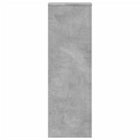 vidaXL Supporto per Piante Grigio 33x33x100 cm in Truciolato