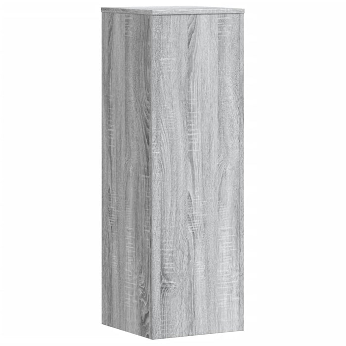 Supporto per piante portafiori Sonoma 33 x 33 x 100 cm legno ingegnerizzato grigio 02_0045176