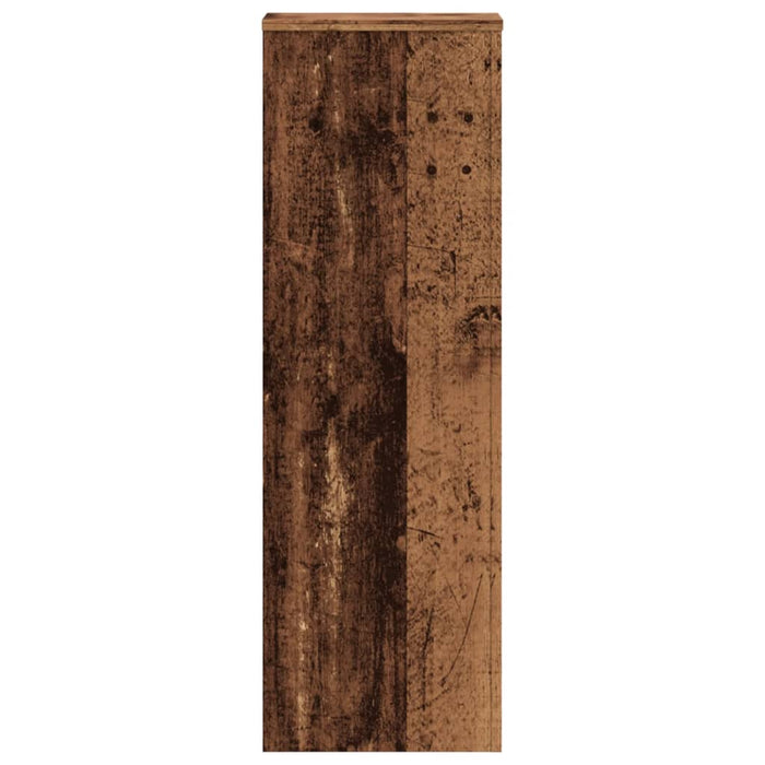 Supporto per Piante Legno Vecchio 33x33x100 cm in Truciolato