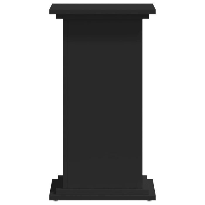 Supporto per piante portafiori 33 x 33 x 60 cm legno ingegnerizzato nero 02_0045152