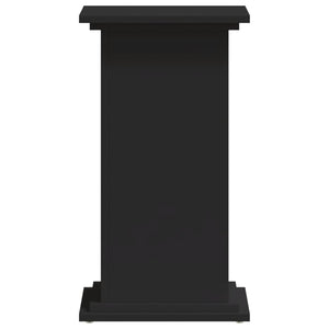 Supporto per piante portafiori 33 x 33 x 60 cm legno ingegnerizzato nero 02_0045152