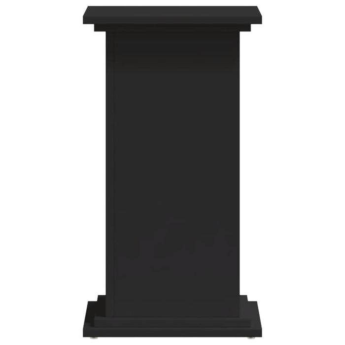 Supporto per piante portafiori 33 x 33 x 60 cm legno ingegnerizzato nero 02_0045152