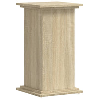 vidaXL Supporto per Piante Rovere Sonoma 33x33x60 cm Legno Multistrato