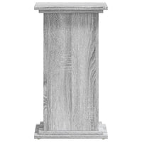 Supporto per Piante Grigio Sonoma 33x33x60 cm Legno Multistrato