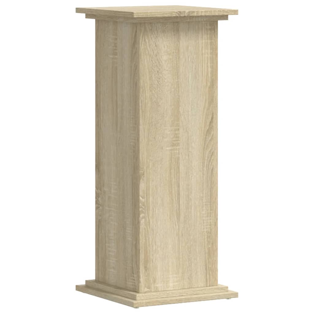 Supporto per piante porta fiori Sonoma 33 x 33 x 80 cm legno ingegnerizzato marrone 02_0045181