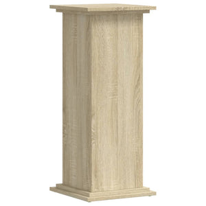 Supporto per Piante Rovere Sonoma 33x33x80 cm Legno Multistrato