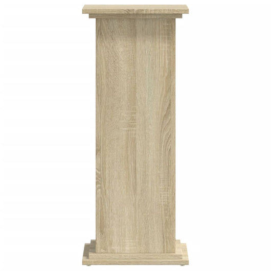 Supporto per piante porta fiori Sonoma 33 x 33 x 80 cm legno ingegnerizzato marrone 02_0045181
