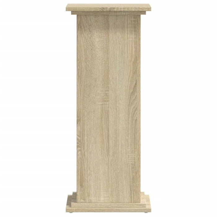 Supporto per piante porta fiori Sonoma 33 x 33 x 80 cm legno ingegnerizzato marrone 02_0045181