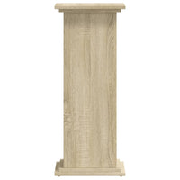 Supporto per piante porta fiori Sonoma 33 x 33 x 80 cm legno ingegnerizzato marrone 02_0045181