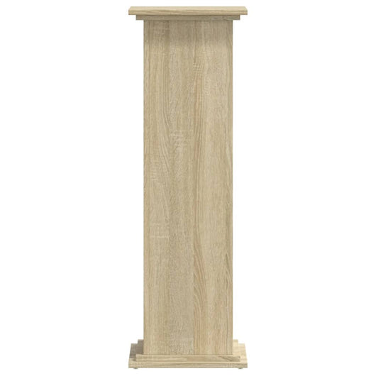 Supporto per piante porta fiori Sonoma 33 x 33 x 100 cm legno ingegnerizzato marrone 02_0045177