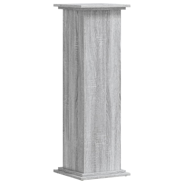 Supporto per piante porta fiori Sonoma 33 x 33 x 100 cm in legno ingegnerizzato grigio 02_0045175