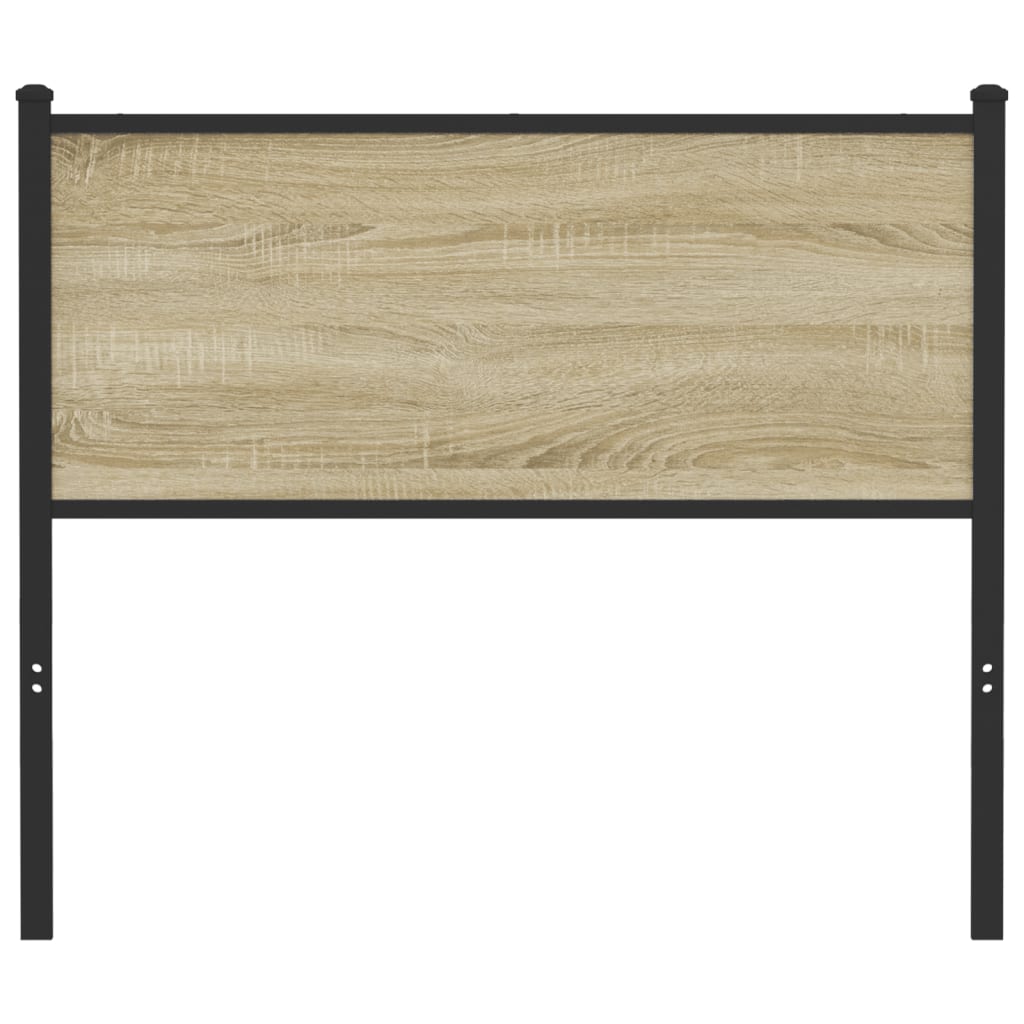 Testiera Sonoma 107 cm in Legno Multistrato e Acciaio 4007746