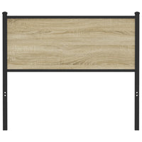 Testiera Sonoma 107 cm in Legno Multistrato e Acciaio 4007746