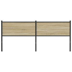 Testiera Sonoma 190 cm in Legno Multistrato e Acciaio 4007753