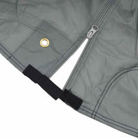 Telo per Roulotte Grigio 670x250x220 cm in Tessuto Non Tessuto