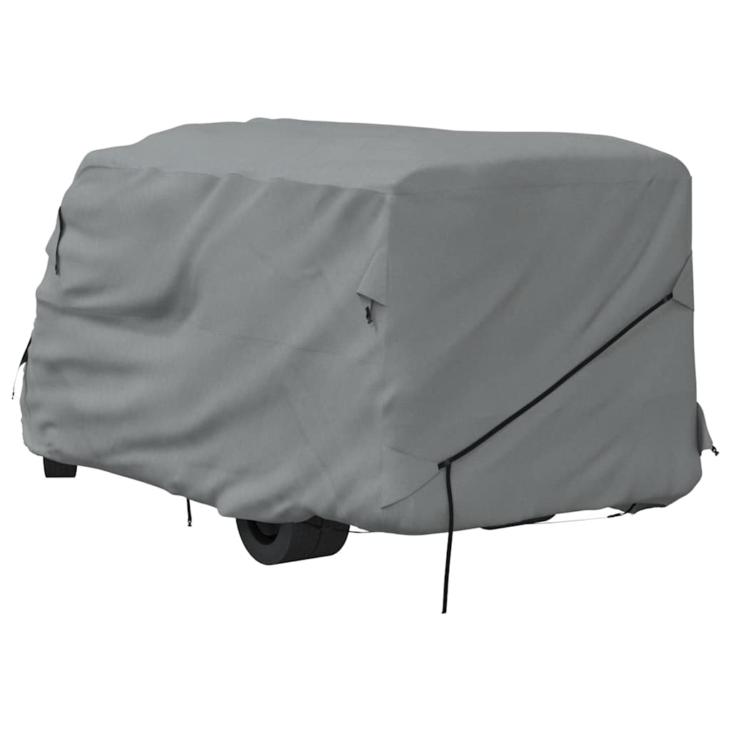 Telo per Camper Grigio 570x235x275 cm in Tessuto Non Tessuto