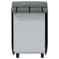 Copertura Rimorchio Cavalli Grigia 376x168x240 cm non Tessuto