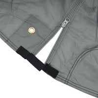 Copertura Rimorchio Cavalli Grigia 376x168x240 cm non Tessuto